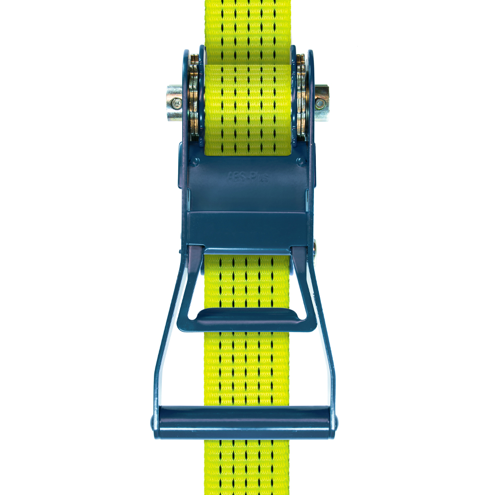Zurrgurt ABS 2500/50 STF350 mit Druckratsche und Doppelspitzhaken