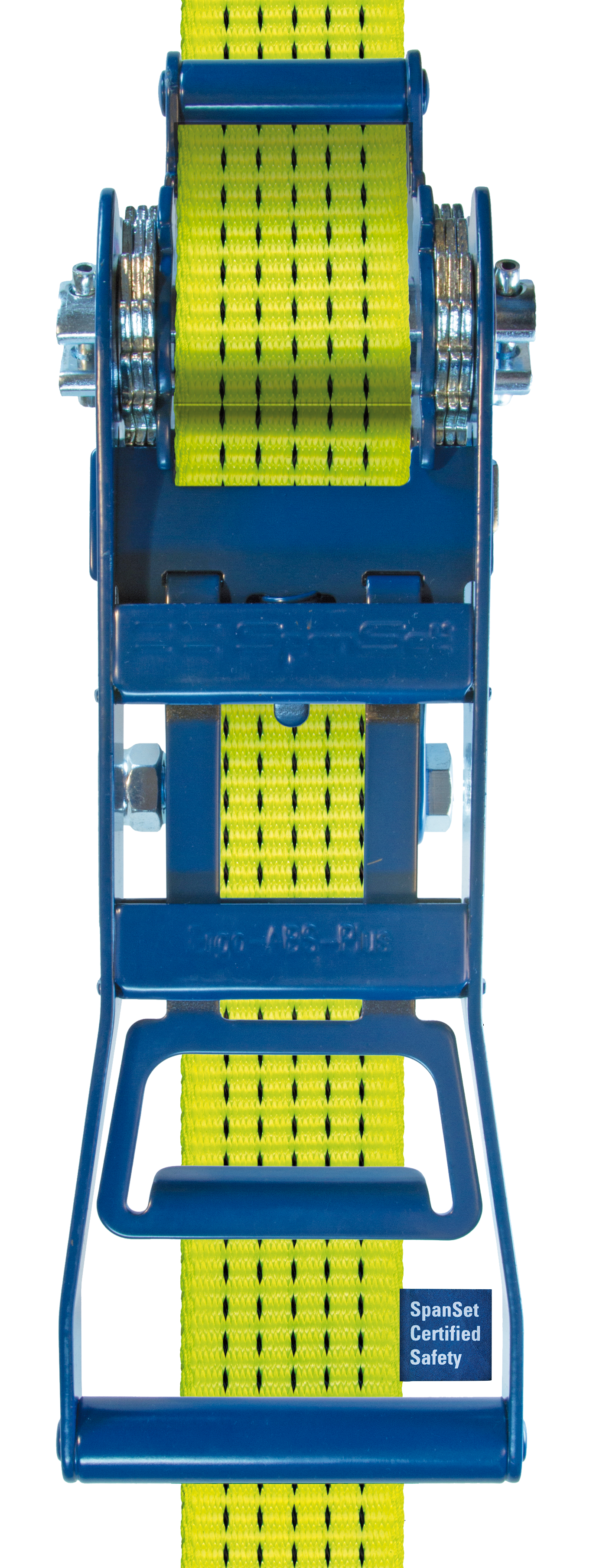 Zurrgurt ErgoABS 2500/50 STF750 mit Zugratsche und Doppelspitzhaken