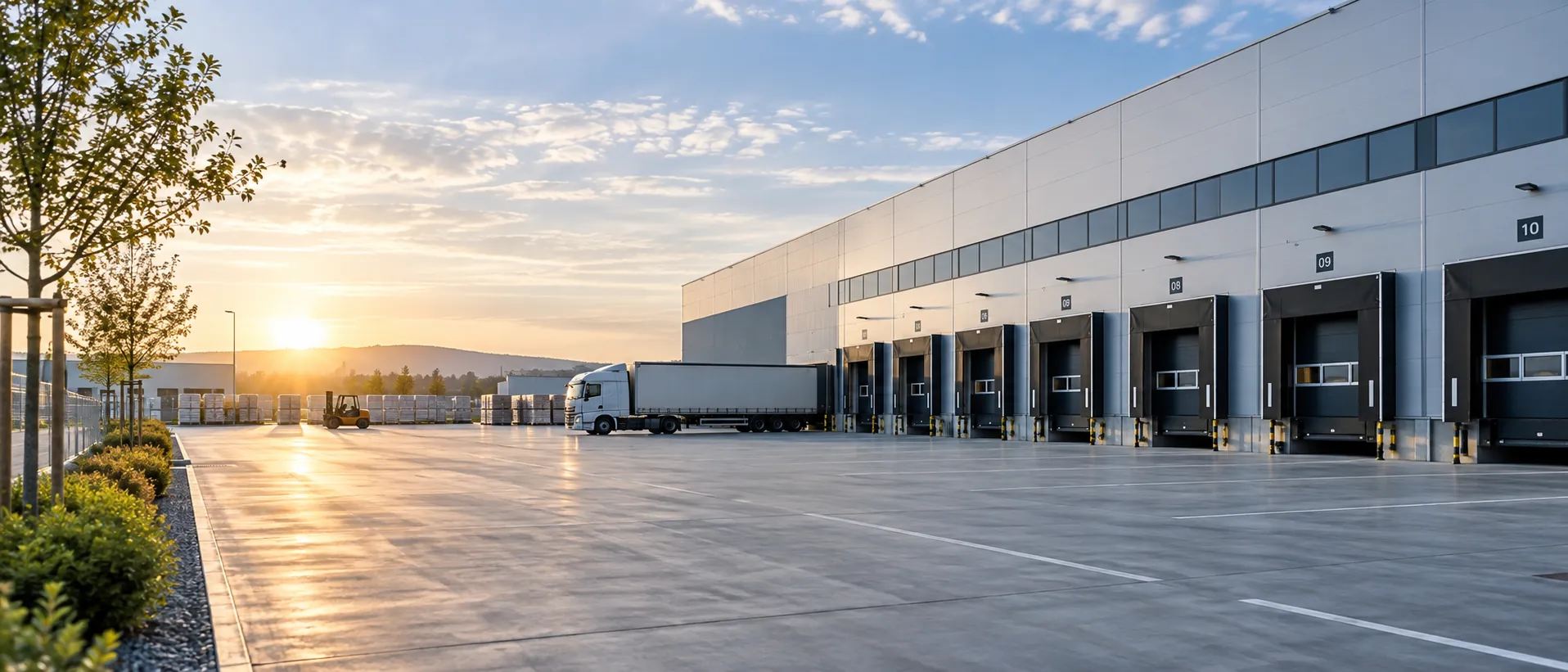 Logistiktechnik Grädler Banner